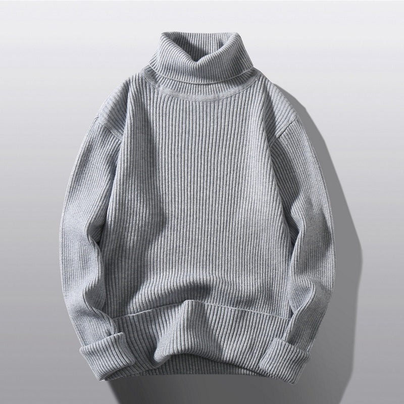 Men's Stripped Knitted Pullover Sweater