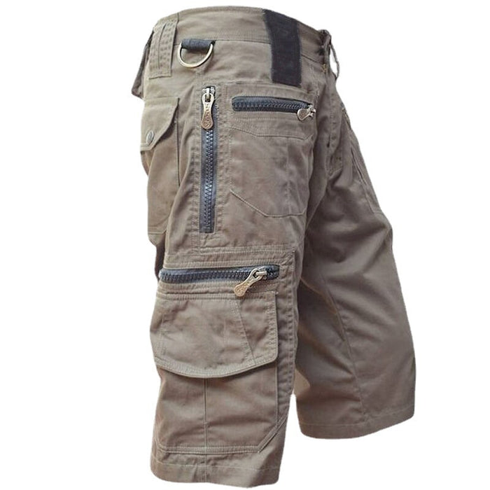 Men's Casual Calf Length Cargo Pants