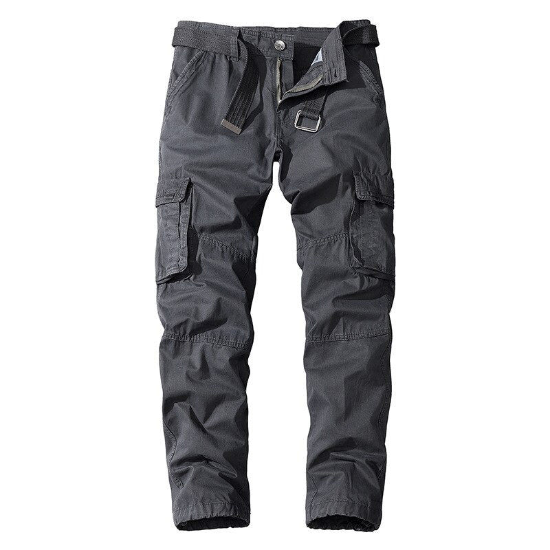 Men's Cotton Full Length Cargo Trouser