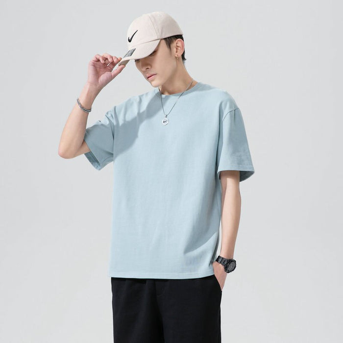 Cotton Solid T-Shirt For Men