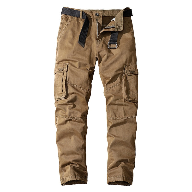 Men's Cotton Full Length Cargo Trouser