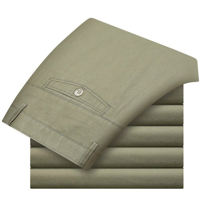 Men's Classic Solid Formal Trouser
