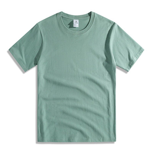 Solid Short Sleeve O-Neck T-Shirt For Men