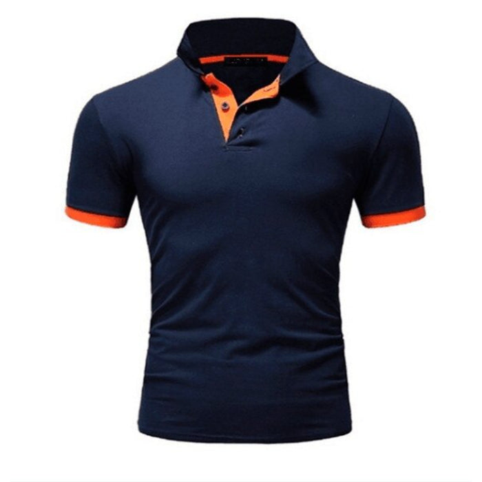 Men's Cotton Short Sleeve Polo Shirt