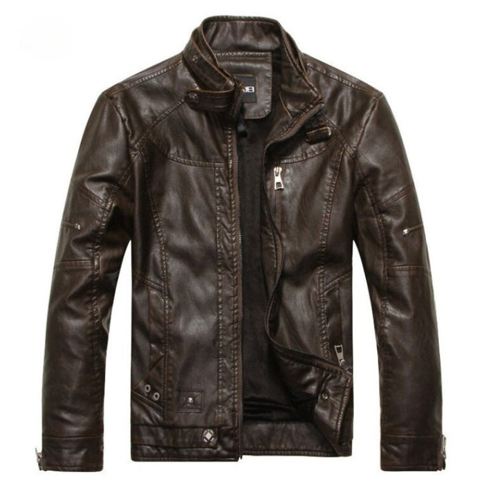Men's Motorcycle Leather Jacket