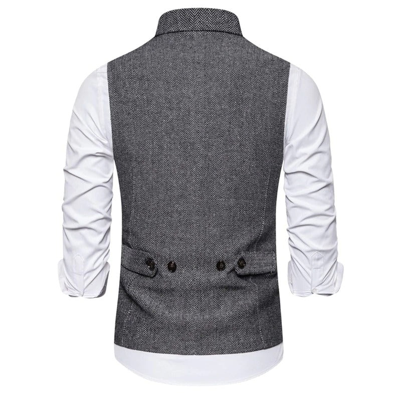 Men's Double Breasted Suit Vests