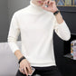 Men's High Neck Double Collar Thick Warm Pullover