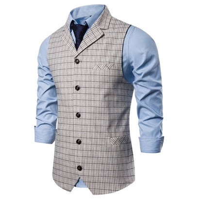 Men's Sleeveless Smart Casual Suit Vest