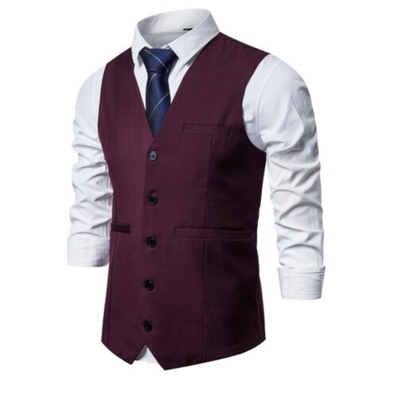 Men's Vintage Formal Blazer Vests