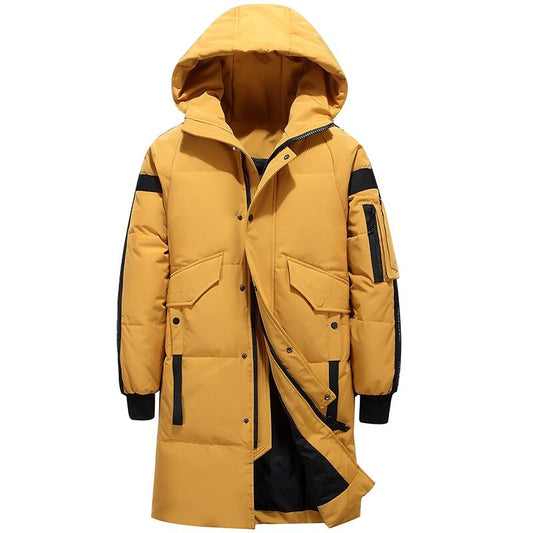 Men's Thick Warm Hooded Jacket