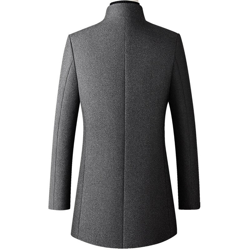 Men's Casual Stand Collar Coat