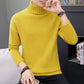 Men's High Neck Double Collar Thick Warm Pullover
